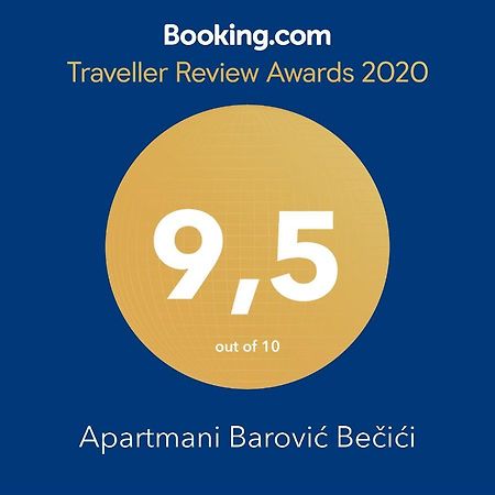 Apartmani Barovic Becici Dış mekan fotoğraf